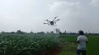 #Drone  sper #mukka jonna  farm#purugu mandu #