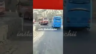 Balochistan Buses on Bozi Top Makran costal high Way.    #shortsvideo