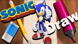How to Draw Sonic | Draw my life