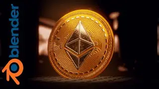 Ethereum blender 3d model