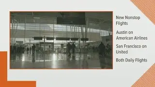 New flights leave Indy today for San Francisco, Austin