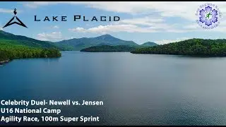 Lake Placid Celebrity Duel- Newell Vs. Jensen Agility and Super Sprint Race