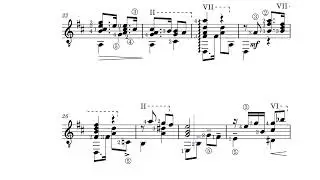 Canción del Yucatán – María Luisa Anido for classical guitar