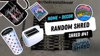 Shredding Random Household Items 💥 Mugs, DVDs, Trinkets & Chaos!