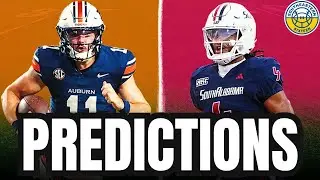 Auburn vs. South Alabama PREDICTIONS | 2025 College Football Predictions | SEC Week 3