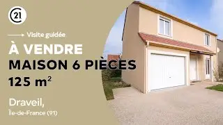 Maison 6 pièces 125 m² à vendre - Draveil, Île-de-France (91) - Century 21 Avantage Immo