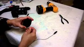 How to make a detachable tethered camera lens cap