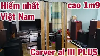 Loa tĩnh điện hiếm nhất thế giới Carver AL III PLUS,Made in USA,CAO GẦN 2M