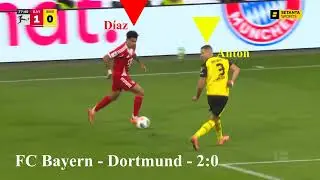 Tactical analysis of goals in the match - Bayern - Dortmund &ndash; 2:1, 10.18.2025.