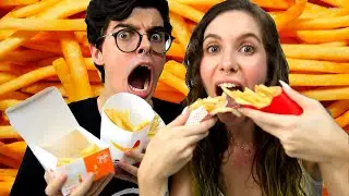 Qual a melhor BATATA FRITA? ft. @OJeanLuca | Degustação Boba