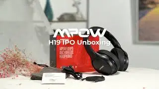 MPOW H19 IPO Bluetooth Headphone Unboxing