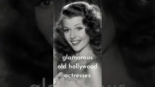 glamorous actresses of old Hollywood 😍 #beautiful #actresses #styleinspo