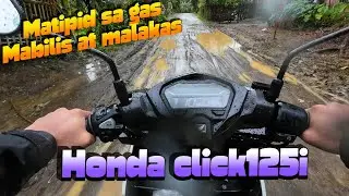 Honda Click125i napakatipid sa Gasolina at smooth sa lubak #hondaclick125 #viral 