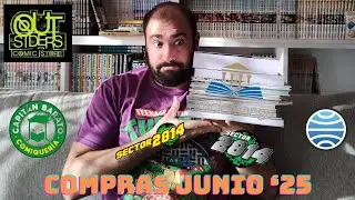 🛍️ COMPRAS JUNIO 2025📦 Manga | Comic | Historieta 📚