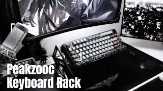 Unboxing Peakzooc Keyboard Rack & User Experience Review #keyboardrack #computerkeyboard