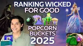 Ranking ALL WICKED FOR GOOD Popcorn Buckets! WORST to BEST!