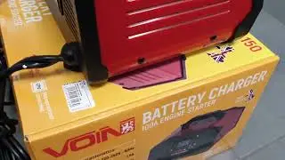Пуско зарядное устр во VOIN VL 150 6 12V 2A 8A 15A Start 100A 20 180AHR LCD индик  VL 150