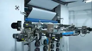 Lisheng 6+1 Flexographic Printing Machine