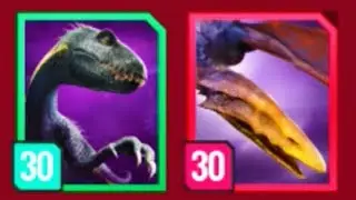 MAX LEVEL 30 INDORAPTOR + ALANKYLOSAURUS STRIKE EVENT (JURASSIC WORLD ALIVE)