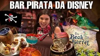 NOVO BAR PIRATA DA DISNEY: BEAK AND BARREL