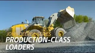 Lean. Mean. Hauling Machines. | John Deere L-Series Production-Class Wheel Loaders