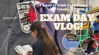 Exam Day vlog😭| freshers ki tayyari shuru ho gyi👯