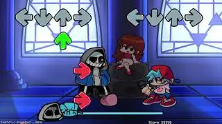 Dusttale FNF mod Psychotic Breakdown Song #fnfDusttale #fnfundertale #sansfnf #FNF #fnfmod