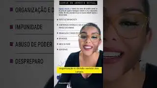 Causas do ass&eacute;dio sexual