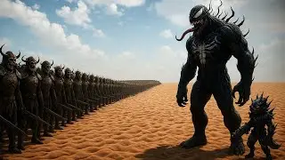 Venom Groot & Rocket vs 30,000 Undead Asgardians | Epic Battle #epicbattlesimulator2 
