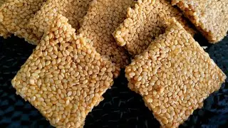 Soft Til Gud Chikki | Til Chikki Recipe #krishnapanchalrasoi 