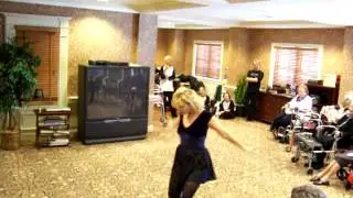 Elizabeth Webb performs 