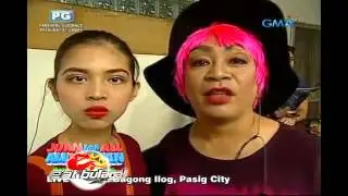 Yaya dub & Wally Bayola on pabebe girls