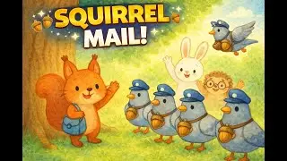 The Squirrel&rsquo;s Acorn Express: A Heartwarming Forest Story About Sharing