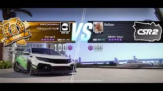CSR2 Elite Showdown Civic Types R