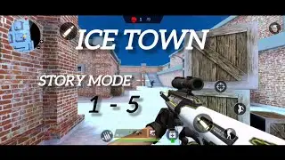Strike Ops Walkthrough: ICE TOWN Story Mode (1&ndash;5) | # BGS Gameplay