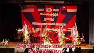 KAREN New Year 2765th Celebration❤️🤍💙🎉🎇 in Rochester, New York