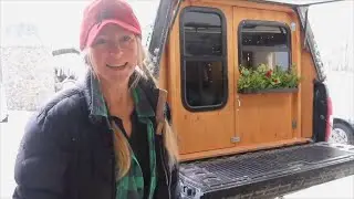 5 minute build- truck topper to camper