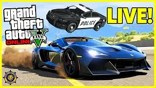 GTA 5 Online LIVE | Epic Stunt Races, Parkour Challenges & Heists