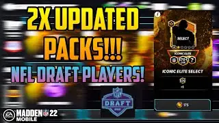 2X ОБНОВЛЕННЫЕ ИЗБРАННЫЕ КЛАССИЧЕСКИЕ ЭЛИТНЫЕ НАБОРЫ!!! ИГРОКИ ДРАФТА NFL!!! - Madden Mobile 22