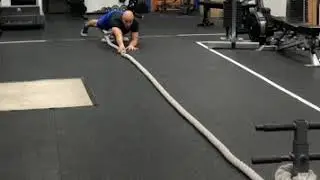 Low Plank Sled Pull