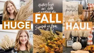 2021 HUGE FALL DECOR HAUL | Fall Shop With Me + Haul | Neutral Fall Decorating Inspiration