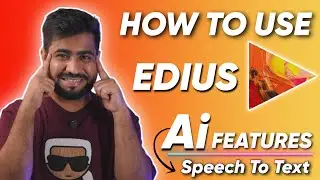 Обновление Edius New Ai Tools | Как использовать новую функцию преобразования речи в текст с помо...