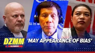 Karim Khan participation in Duterte case 'not minimal, but not decisive' - lawyer | DZMM Teleradyo