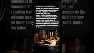 December 7, 1941... The Exact Moment Michael Corleone Chose His Fate