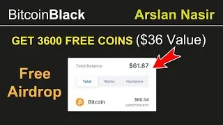 Just Signup and Get Free Coins ( $36 USD ) Bitcoin Black Free Airdrop
