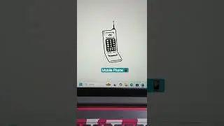 Mobile Phone Symbol Design in MS Word | Microsoft Word Tutorial | #shorts #mobile #msword |