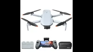 Общие характеристики дрона JHD Potensic ATOM2: камера 4K, 3-осевой подвес, вертикальная съемка.