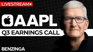 Apple Q3 Earnings Call Livestream | AAPL Earnings | Benzinga