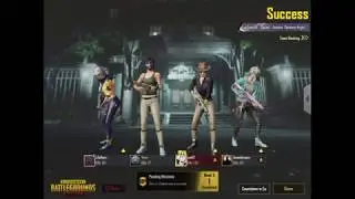 PUBG MOBILE: DARKEST NIGHT WIN (COMBAT KNIFE)