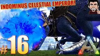 INDOMINUS REX CELESTIAL EMPEROR!  DESTROZA TODO!  ARK SURVIVAL EVOLVED GAMEPLAY ESPAÑOL